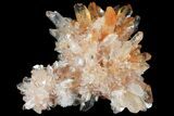 Orange Creedite Crystal Cluster - Durango, Mexico #99183-1